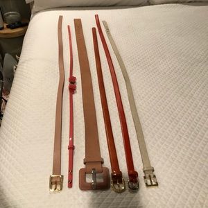 All 6 Banana Republic Belts!!!